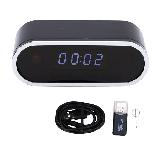 Discreet Security Clock & Digital Precision