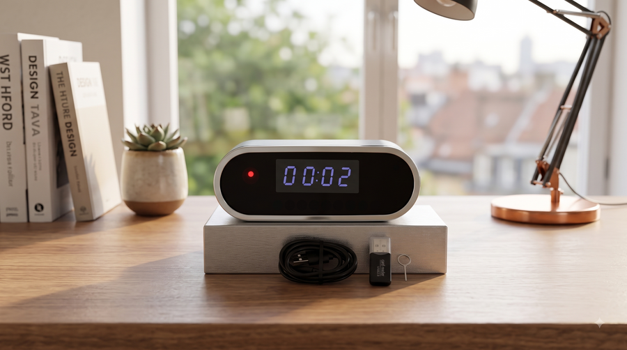 Compact Clock-Style Design